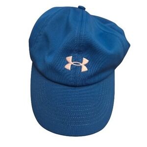 Under Armour Women's UA Free Fit‎ Light Blue Baseball Running Hat Cap Adjustable